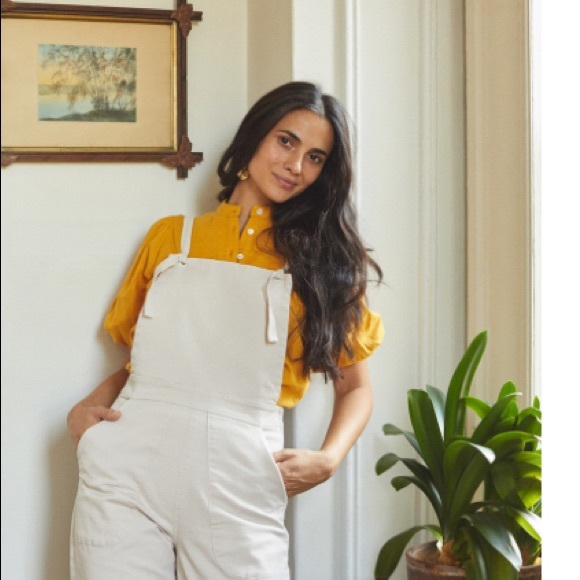 Loup Ivory Knot Overalls - Picture 9 of 9